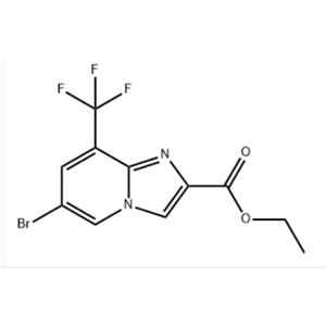 Ethyl 6-broMo-8-(trifluoroMethyl)iMidazo[1,2-a]pyridine-2-carboxylate