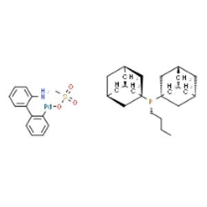 Bis(1-adamantyl)-butylphosphane;methanesulfonic acid;palladium;2-phenylaniline