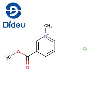 Pyridinium, 3-(methoxycarbonyl)-1-methyl-, chloride (1:1)