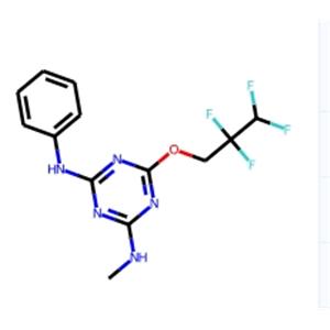 N-Methyl-N'-phenyl-6-(2,2,3,3-tetrafluoropropoxy)-1,3,5-triazine-2,4-diamine