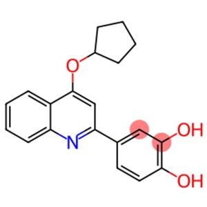 4-(4-(cyclopentyloxy)quinolin-2-yl)benzene-1,2-diol