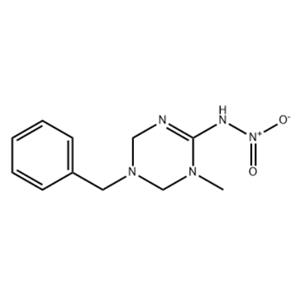 1,3,5-Triazin-2-amine, 1,4,5,6-tetrahydro-1-methyl-N-nitro-5-(phenylmethyl)-