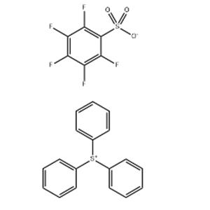Sulfonium, triphenyl-, 2,3,4,5,6-pentafluorobenzenesulfonate (1:1)