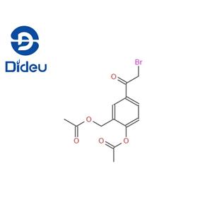 1-(4-Acetyloxy)-3-((acetyloxy)methyl)phenyl)-2-bromoethanone