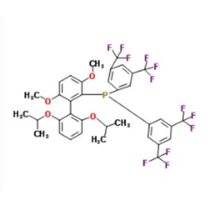 Bis[3,5-bis(trifluoromethyl)phenyl][3,6-dimethoxy-2',6'-bis(1-methylethoxy)[1,1'-biphenyl]-2-yl]phosphine