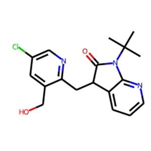 1-(tert-Butyl)-3-((5-chloro-3-(hydroxymethyl)pyridin-2-yl)methyl)-1H-pyrrolo[2,3-b]pyridin-2(3H)-one