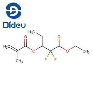 Pentanoic acid, 2,2-difluoro-3-[(2-methyl-1-oxo-2-propen-1-yl)oxy]-, ethyl ester