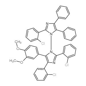 2,2',4-Tris(2-chlorophenyl)-5-(3,4-dimethoxyphenyl)-4',5'-diphenyl-1,1'-biimidazole