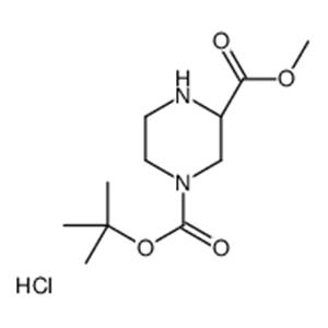 1,3-Piperazinedicarboxylic acid, 1-(1,1-dimethylethyl) 3-methyl ester, hydrochloride (1:1), (3S)-