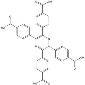 4,4',4'',4'''-(pyrazine-2,3,5,6-tetrayl)tetrabenzoic acid