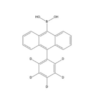 B-[10-(Phenyl-2,3,4,5,6-d5)-9-anthracenyl]boronicacid