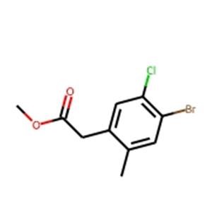 Methyl 2-(4-bromo-5-chloro-2-methylphenyl)acetate