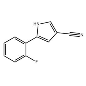 5-(2-fluorophenyl)-1H-pyrrole-3-carbonitrile