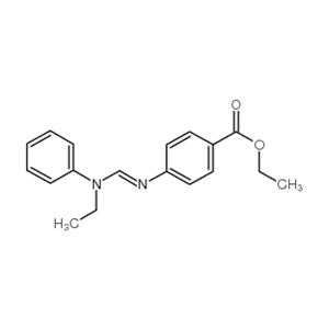 Ethyl 4-[[(ethylphenylamino)methylene]amino]benzoate