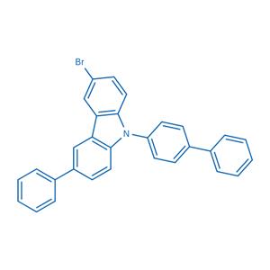 9-([1,1'-Biphenyl]-4-yl)-3-bromo-6-phenyl-9H-carbazole