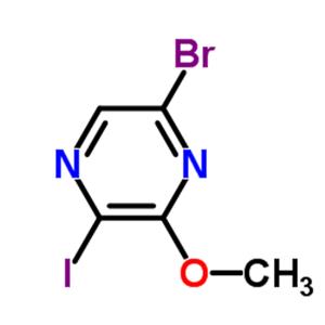5-Bromo-2-iodo-3-methoxypyrazine