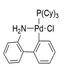 Chloro[(tricyclohexylphosphine)-2-(2'-aminobiphenyl)]palladium(II)