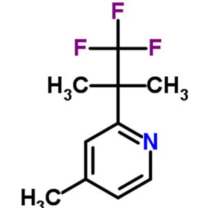 4-Methyl-2-(1,1,1-trifluoro-2-Methylpropan-2-yl)pyridine