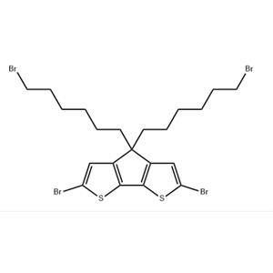2,6-Dibromo-4,4-bis(6-bromohexyl)-4H-cyclopenta[2,1- b:3,4-b’]dithiophene