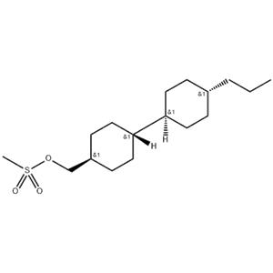 (trans,trans)-4'-Propyl-[1,1'-bicyclohexyl]-4-methanol 4-methanesulfonate