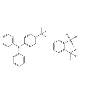 (4-tert-butylphenyl)-diphenylsulfanium -2-trifluoromethylbenzenesulfonate