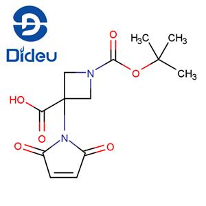 1,3-Azetidinedicarboxylic acid, 3-(2,5-dihydro-2,5-dioxo-1H-pyrrol-1-yl)-, 1-(1,1-dimethylethyl) ester