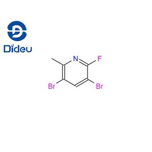 3,5-Dibromo-2-fluoro-6-methylpyridine