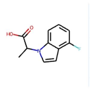 (r)-2-(4-Fluoro-1h-indol-1-yl)propanoic acid