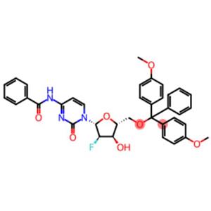 Cytidine, N-benzoyl-5'-O-[bis(4-Methoxyphenyl)phenylMethyl]-2'-deoxy-2'-fluoro-