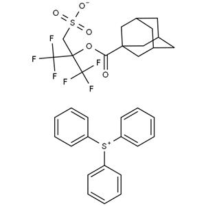 triphenylsulfonium 2-(adamantane-1-carbonyloxy)-3,3,3-trifluoro-2-trifluoromethylpropane-1-sulfonate