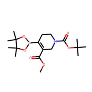 1,3(2H)-Pyridinedicarboxylic acid, 5,6-dihydro-4-(4,4,5,5-tetramethyl-1,3,2-dioxaborolan-2-yl)-, 1-(1,1-dimethylethyl) 3-methyl ester