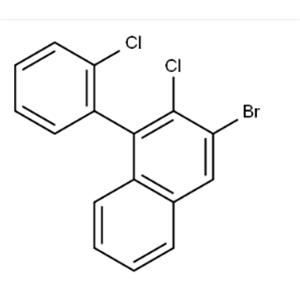 3-bromo-1-(2-chlorophenyl)naphthalene
