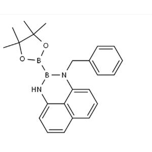 1H-Naphtho[1,8-de]-1,3,2-diazaborine, 2,3-dihydro-1-(phenylmethyl)-2-(4,4,5,5-tetramethyl-1,3,2-dioxaborolan-2-yl)-                                                                                                                                                 