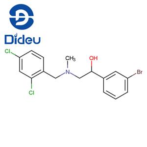 Benzenemethanol, 3-bromo-α-[[[(2,4-dichlorophenyl)methyl]methylamino]methyl]-