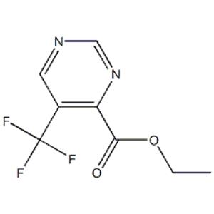 4-Pyrimidinecarboxylic acid, 5-(trifluoromethyl)-, ethyl ester