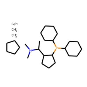 (S)-N, n-dimethyl-1 -[(R) -2-bis (dicyclohexylphosphonyl) ferrocenyl] ethylamine
