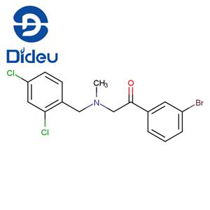 1-(3-bromophenyl)-2-((2,4-dichlorobenzyl)(methyl)amino)ethanone