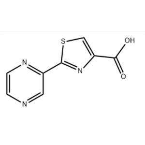 2-pyrazin-2-yl-1,3-thiazole-4-carboxylic acid(SALTDATA: FREE)