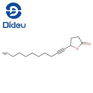 2(3H)-Furanone, 5-(1-decyn-1-yl)dihydro-, (5R)-