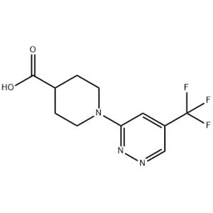 	1-(5-(trifluoromethyl)pyridazin-3-yl)piperidine-4-carboxylic acid