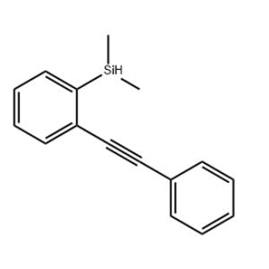 Benzene, 1-(dimethylsilyl)-2-(2-phenylethynyl)-
