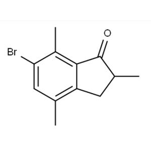 6-bromo-2,4,7-trimethyl-2,3-dihydro-1H-inden-1-one