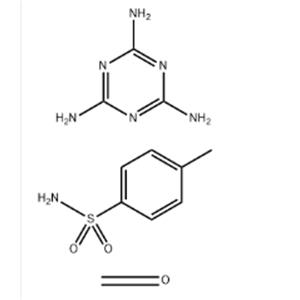 Benzenesulfonamide, 4-methyl-, polymer with formaldehyde and 1,3,5-triazine-2,4,6-triamine