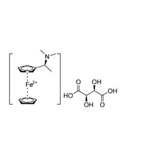 (S)-N,N-Dimethyl-1-ferrocenylethylamine (L)-tartrate