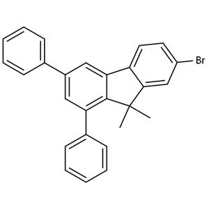 9H-Fluorene, 7-bromo-9,9-dimethyl-1,3-diphenyl-