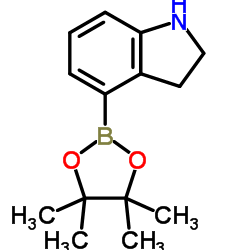 4-(4,4,5,5-Tetramethyl-1,3,2-dioxaborolan-2-yl)indoline