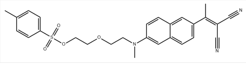 Propanedinitrile, 2-[1-[6-[methyl[2-[2-[[(4-methylphenyl)sulfonyl]oxy]ethoxy]ethyl]amino]-2-naphthalenyl]ethylidene]-