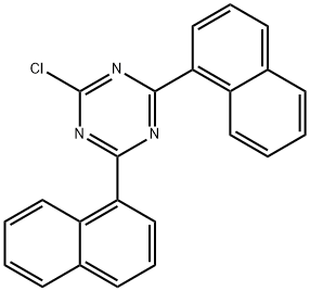 1,3,5-triazine,2-chloro-4,6-di-1-naphthalenyl-