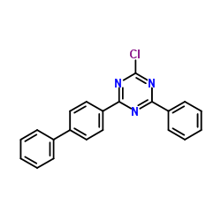 	2-chloro-4-(biphenyl-4-yl)-6-phenyl-1,3,5-triazine