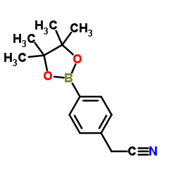 2-[4-(tetramethyl-1,3,2-dioxaborolan-2-yl)phenyl]acetonitrile